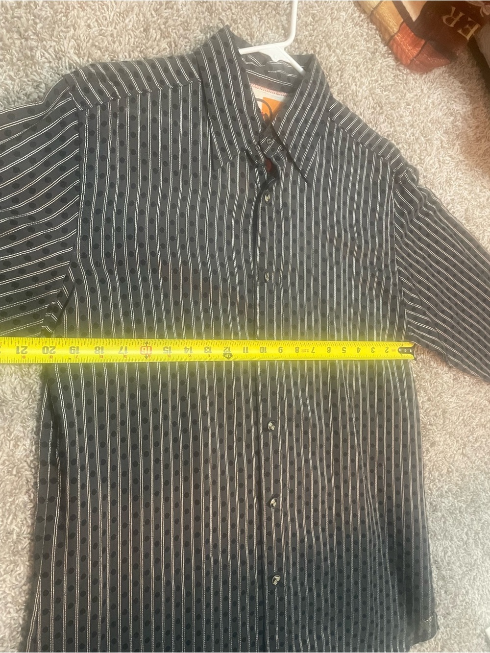 Robert Graham Long Sleeve Button Up Stripped Shirt Dice Casino Themed Buttons XL - Picture 14 of 16